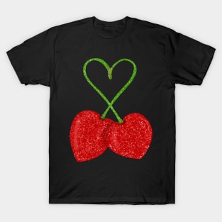 Cherry hearts T-Shirt